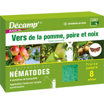 Nématodes contre le carpocapse de la pomme, poire et noix - Décamp