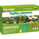 Nématodes contre le papillon palmivore ou le charançon rouge - Décamp