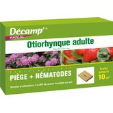 Piège + nématodes contre les Otiorhynques adultes - Décamp