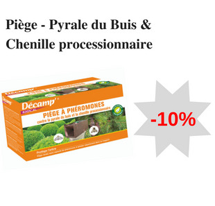 Piège processionnaire du pin ou pyrale du buis - Décamp